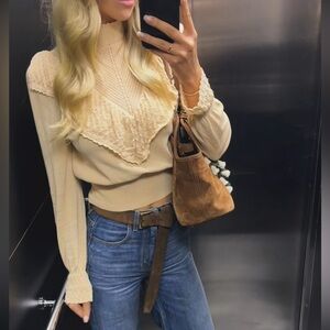 Nude Zara sweater